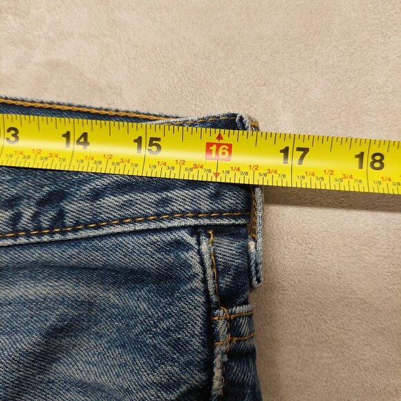 VTG Levis Mens 550 Blue Jeans Mens W33 L32 Vintage Denim Casual Wear - Picture 14 of 15